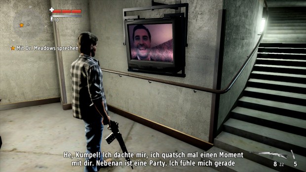 Der Spieler findet regelmäßig Videobotschaften von Mister Scratch.